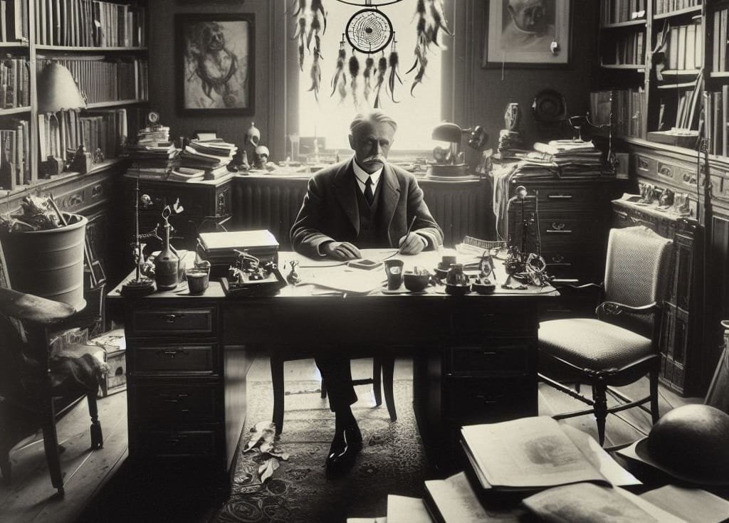 Foto: Carl Jung en la inerpretación de los sueños